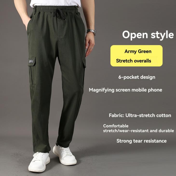 Mens Pants | Cargo Linen Pant Clothing chocolate cargo