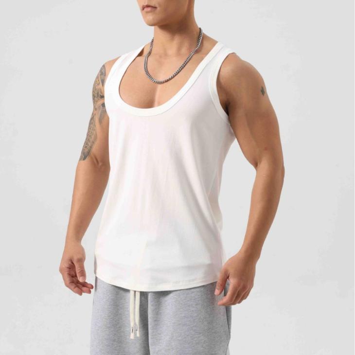 Mens Tees & Tanks | Loose Fit Rib Tank Clothing Mens