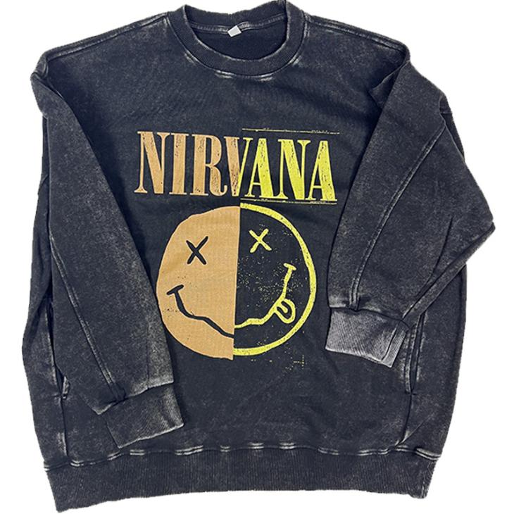 Mens Tees & Tanks | Nirvana Oversized Muscle Tank Clothing lcn mt black