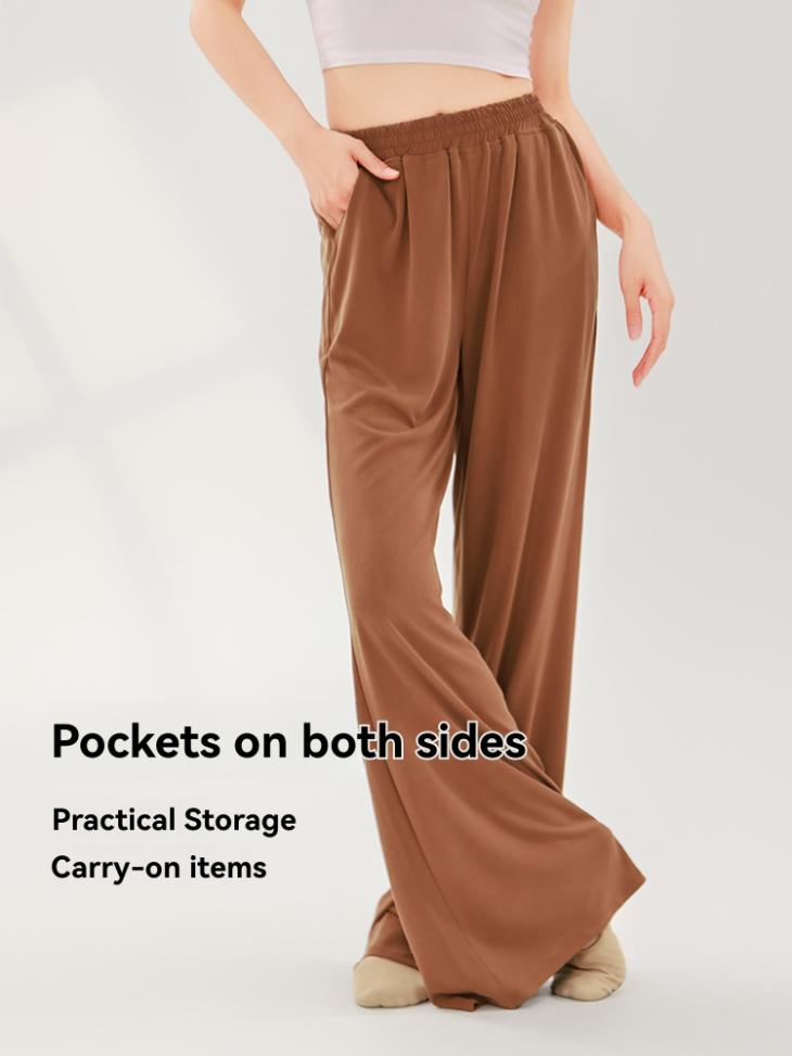 Womens Pants | Relaxed Flare Lounge Pant Clothing nougat