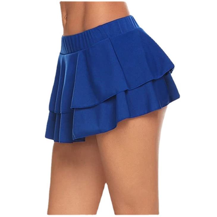 Womens Skirts | Active Woven Ruffle Hem Skirt Clothing navy peony