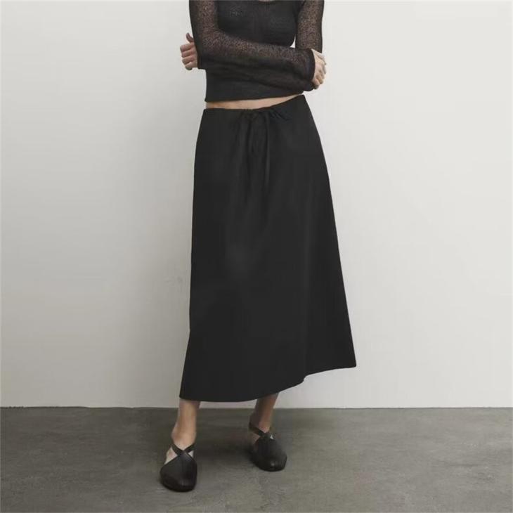 Womens Skirts | Haven Maxi Slip Skirt Clothing black